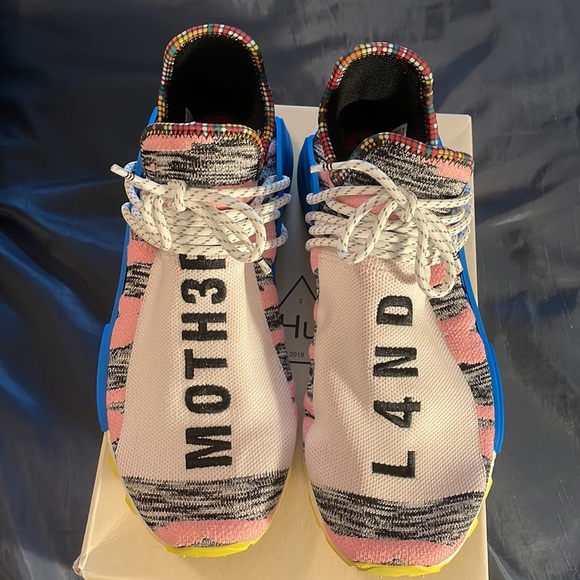 Adidas Pharrell Williams Solar Hu NMD Size 11.5 Used - Picture 2 of 12
